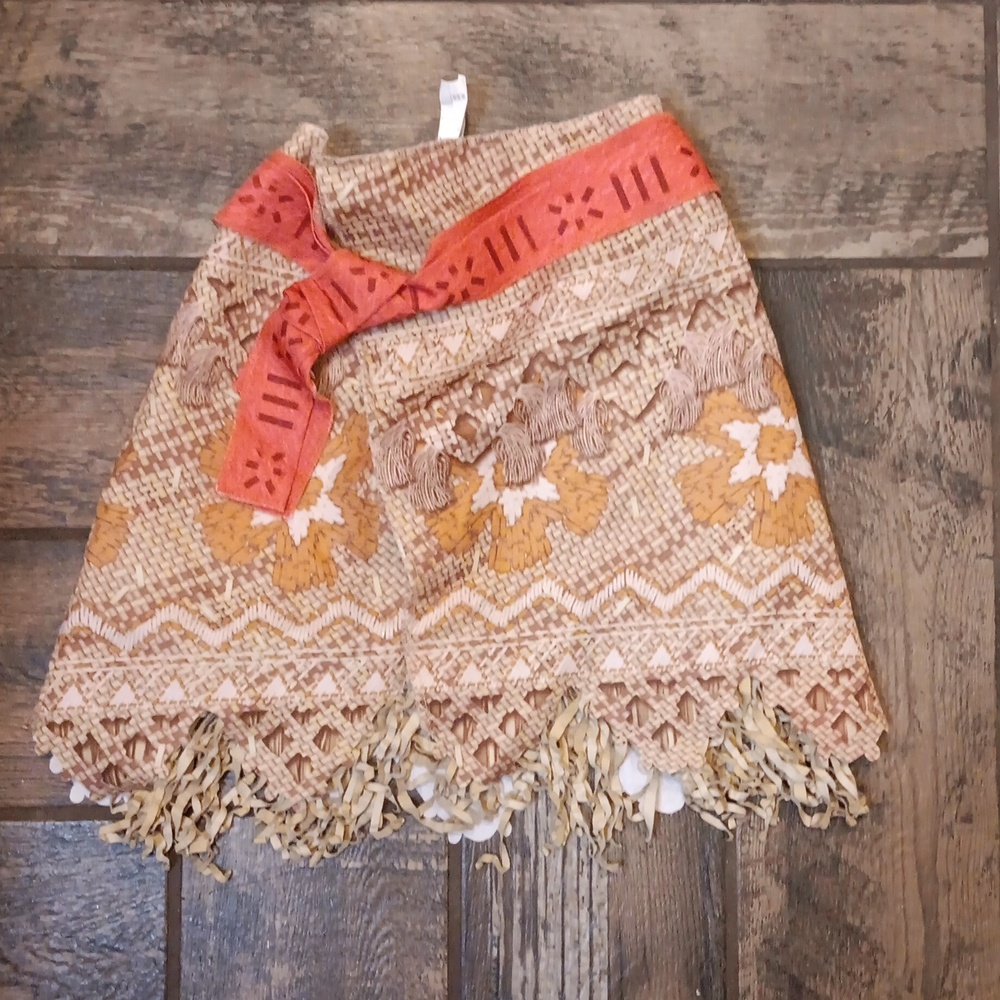 Moana Costume Skirt Only 4-6X